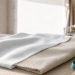 Muestras de tejido de lyocell Tencel y algodón para ropa de cama