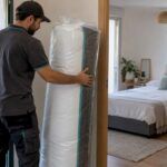 Entrega del colchón embalado directamente en casa